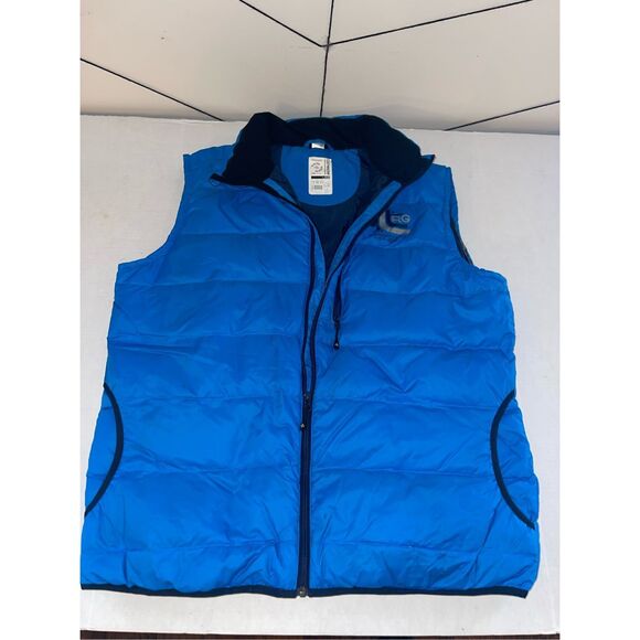 LRG Lifted Research Group Blue Vest Size XXL 2XL A44 - Picture 1 of 11